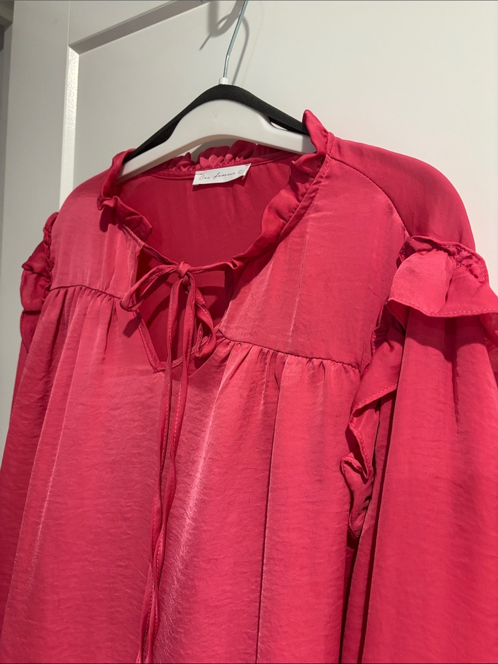 Ces Femme Women’s Long Sleeve Blouse Large - Picture 3 of 6